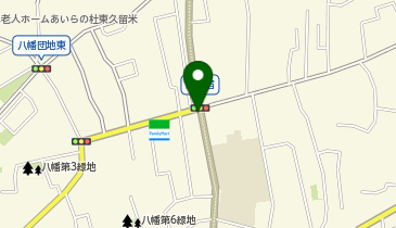 タイムパーキング東久留米八幡町の地図画像