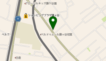 タイムパーキング南初富の地図画像