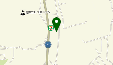 タイムパーキング佐野町の地図画像