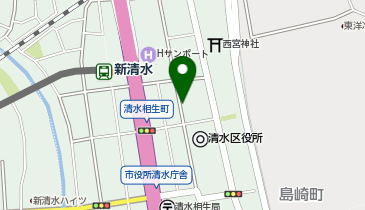 タイムパーキング清水旭町の地図画像