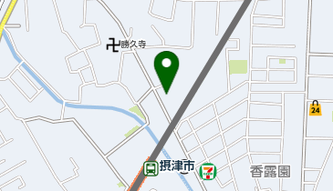 エイブルパーキング千里丘東2丁目の地図画像