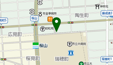 エイブルパーキング陶生町1丁目の地図画像
