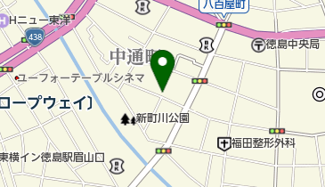 ミニッツパーク 新内町第2の地図画像