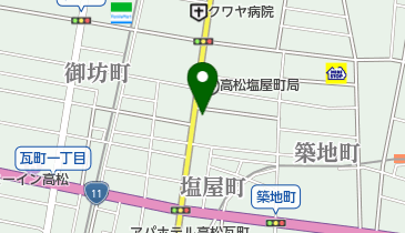 ミニッツパーク 塩屋町第1の地図画像