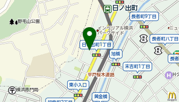 ミニッツパーク日ノ出町駅前第1の地図画像