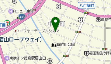 ミニッツパーク 新内町第1の地図画像