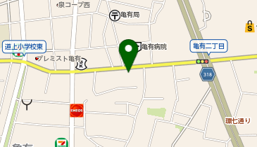 コインパーク亀有の地図画像