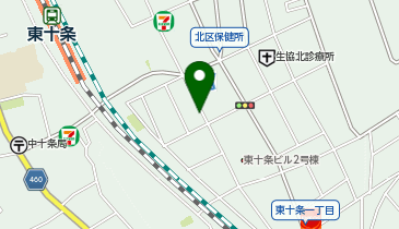 コインパーク東十条第1の地図画像