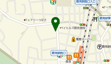 コインパーク鶴見の地図画像