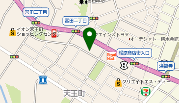 コインパーク天王町の地図画像