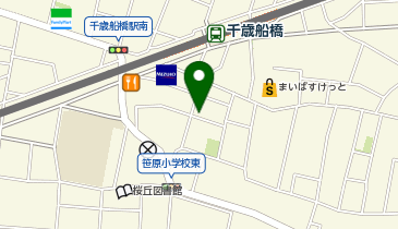 コインパーク千歳船橋の地図画像