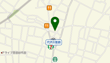 コインパーク下北沢の地図画像