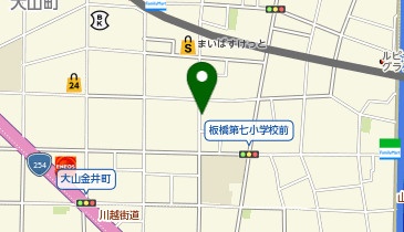 コインパーク大山の地図画像
