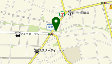 コインパーク淡島の地図画像