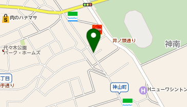 コインパーク富ケ谷第3の地図画像