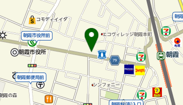 コインパーク朝霞の地図画像
