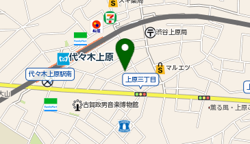 コインパーク代々木上原第2の地図画像