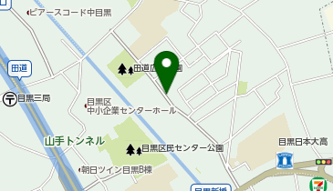 コインパーク目黒の地図画像