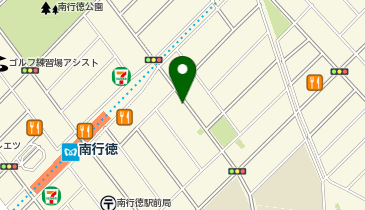 コインパーク南行徳の地図画像