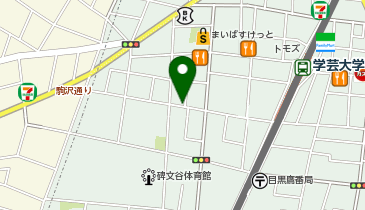 コインパーク鷹番3丁目の地図画像