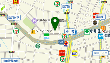 コインパーク神田小川町第2の地図画像