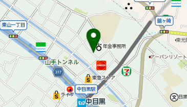 コインパーク上目黒第2の地図画像