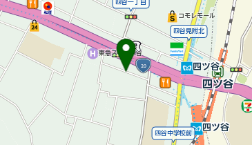 コインパーク四谷1丁目の地図画像