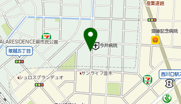 コインパーク蕨塚越の地図画像