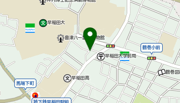 コインパーク早稲田鶴巻町の地図画像