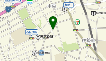 コインパーク横浜中央第2の地図画像