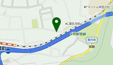 コインパーク新宿南元町の地図画像