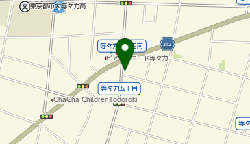 コインパーク等々力6丁目の地図画像