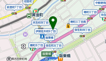 コインパーク伊勢佐木町6丁目の地図画像