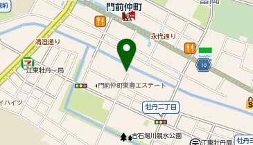 コインパーク牡丹2丁目の地図画像