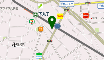 コインパーク下丸子3丁目第2の地図画像