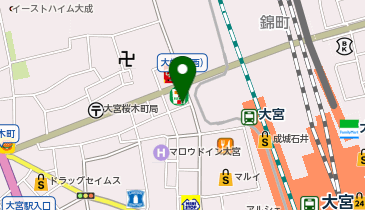 コインパーク大宮駅前の地図画像