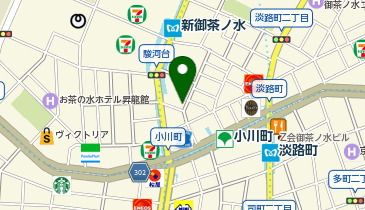 コインパーク神田淡路町1丁目の地図画像