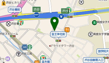 コインパーク渋谷3丁目第2の地図画像