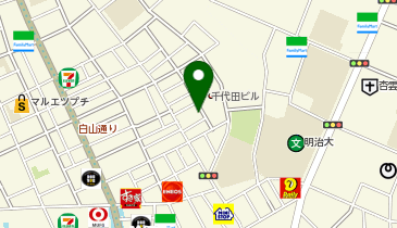 コインパーク千代田猿楽町1丁目の地図画像