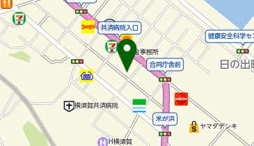 コインパーク米が浜通1丁目第2の地図画像
