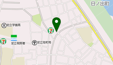 コインパーク足立日ノ出町の地図画像