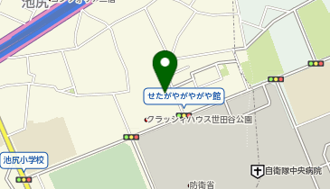 コインパーク池尻複合施設の地図画像