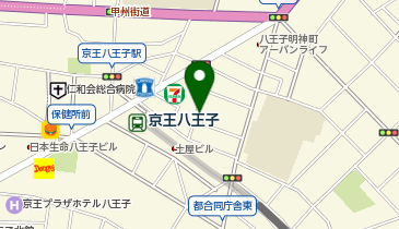 コインパーク八王子明神町2丁目の地図画像