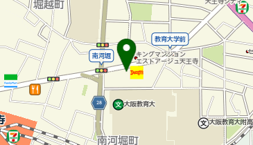 コインパーク南河堀町の地図画像