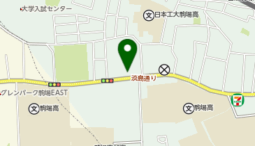 コインパーク駒場1丁目第2の地図画像