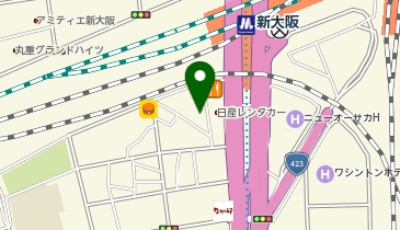 コインパーク西中島7丁目の地図画像