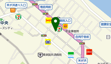 コインパーク米が浜通1丁目第4の地図画像