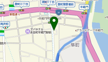 コインパーク隼町の地図画像