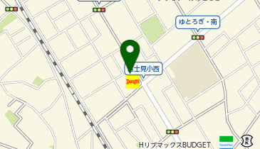 コインパークデニーズ羽村店の地図画像