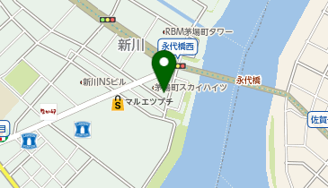 コインパークメインステージ茅場町の地図画像